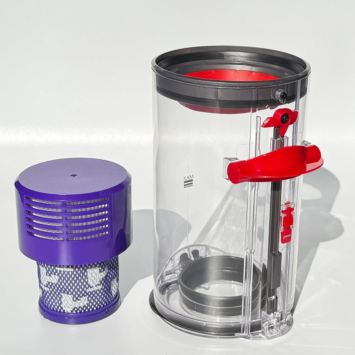 CandgFun dust bin replacement for Dyson V10 SV12 restores suction efficiency.