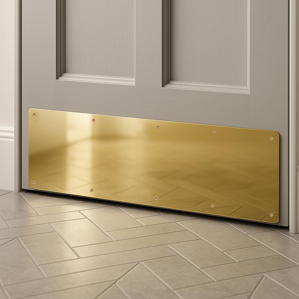 CANGETS kick plate protects against pet scratches and wear