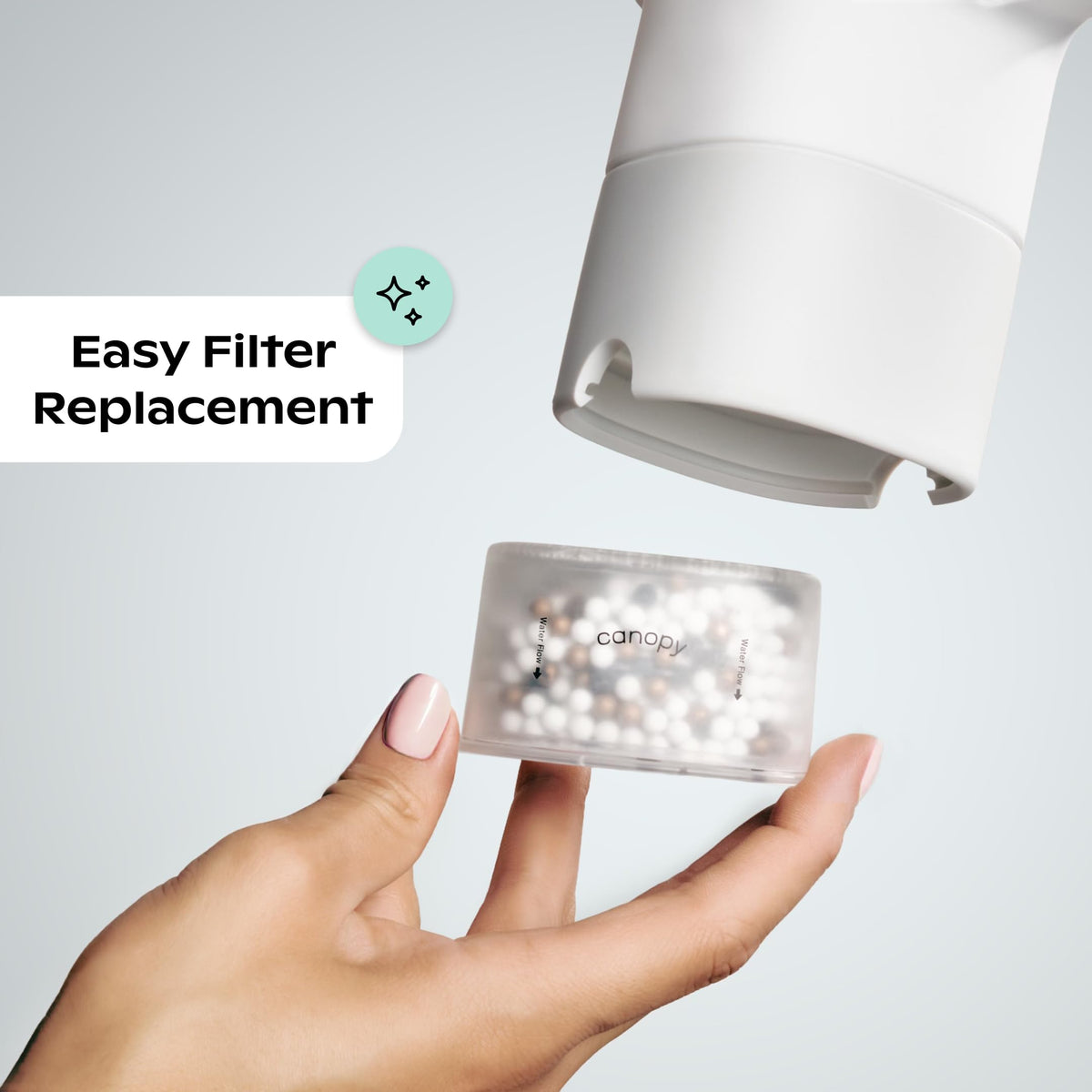 Canopy 90-day filter replacement maintains filtration performance
