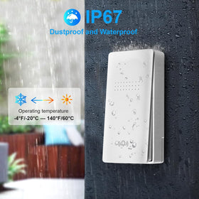 CANWUPON outlet splitter, preserves outlets while enabling wireless chime