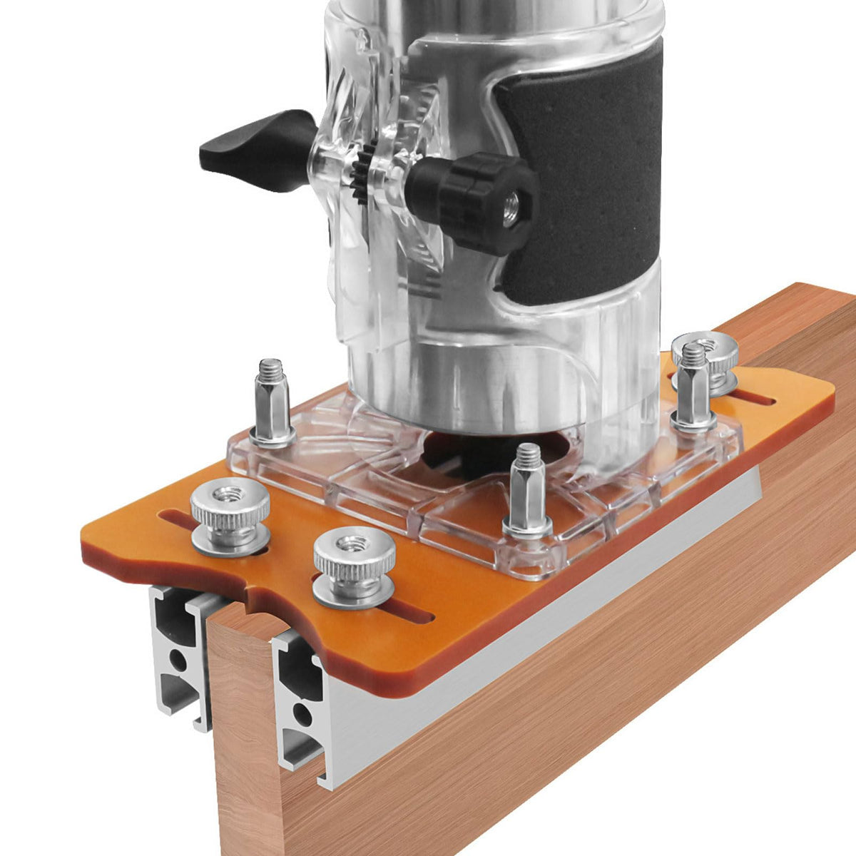 Caoeal trimmer base suitable for cabinet and furniture projects.
