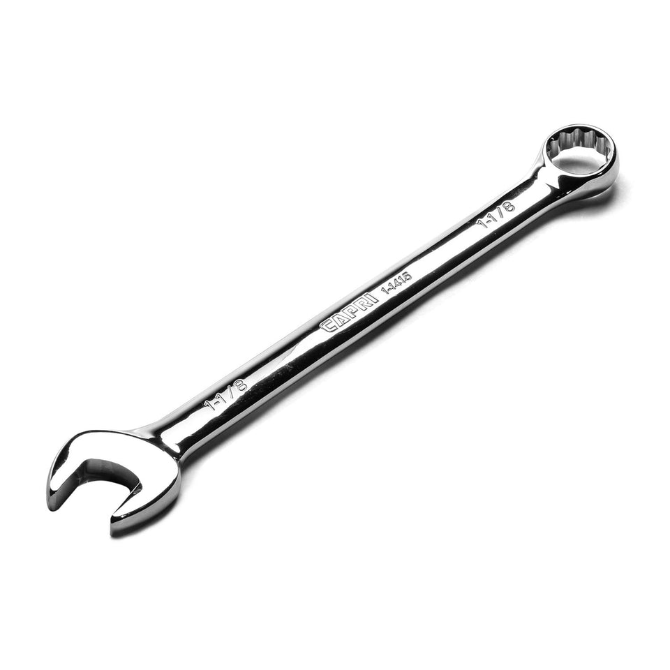 Capri Tools 1-1/8 in combination wrench with 12-point end for precise torque control