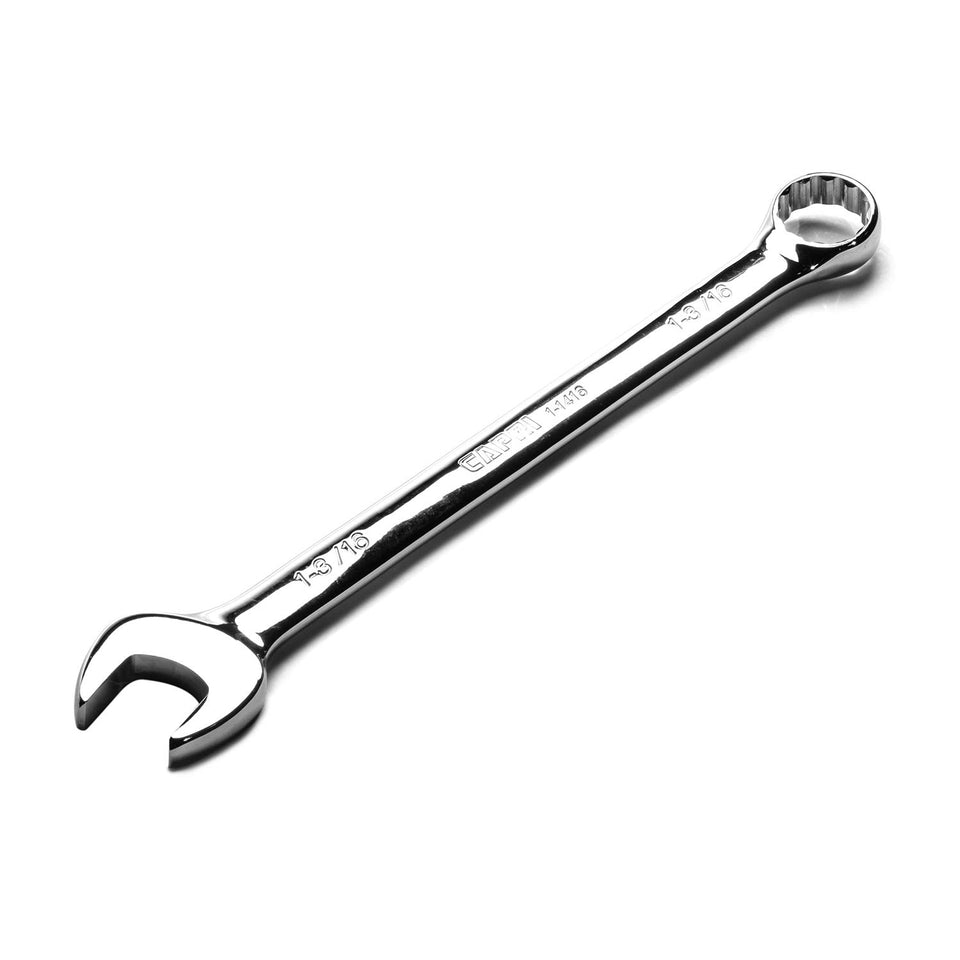 Capri Tools 1-3/16-inch combination wrench in box-end view for tight spaces and high torque