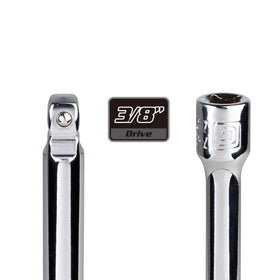 Capri Tools 182623 spring detent holds sockets securely in place.