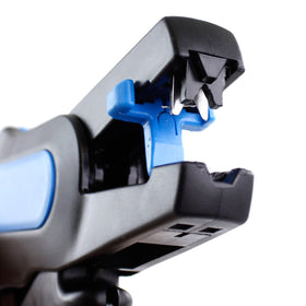 Capri Tools 20011 one-squeeze grip simplifies stripping and trimming.