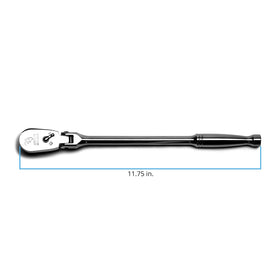 Capri Tools 72-tooth gear detail highlights smooth, precise ratcheting action.