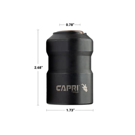 Capri Tools Quick Change Chuck includes four retaining balls for secure holds.