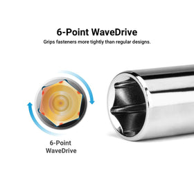 Capri Tools WaveDrive closeup demonstrating tighter fastener grip