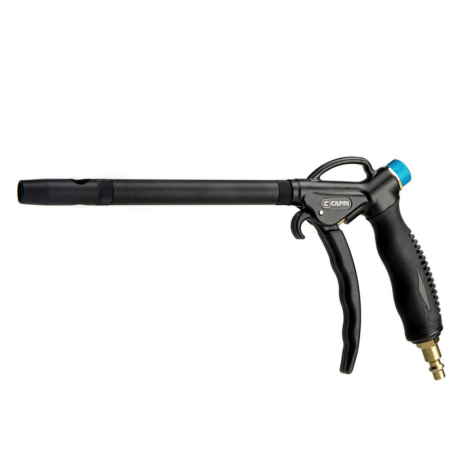 Capri Tools Windstorm EX air blow gun delivers powerful coverage for large work areas.