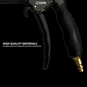 Capri Tools Windstorm EX 1/4 in NPT steel quick connector for fast setup.