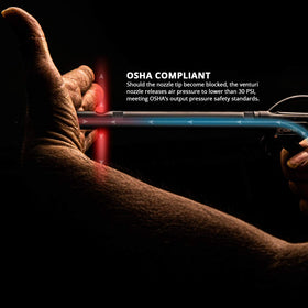 Capri Tools Windstorm EX venturi nozzle boosts airflow with OSHA-compliant design.