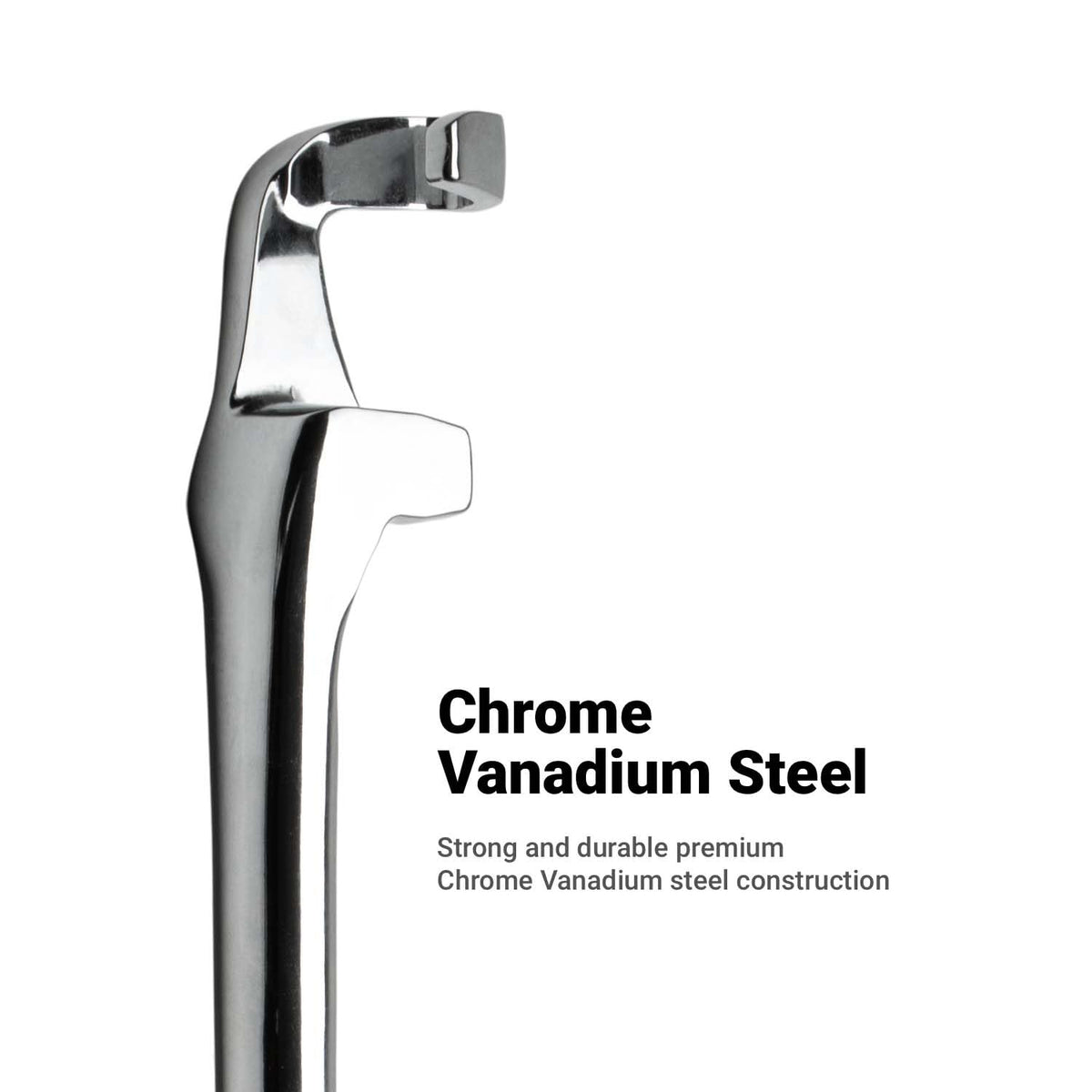 Capri Tools Wrench Extender built with Chrome Vanadium steel for durability.