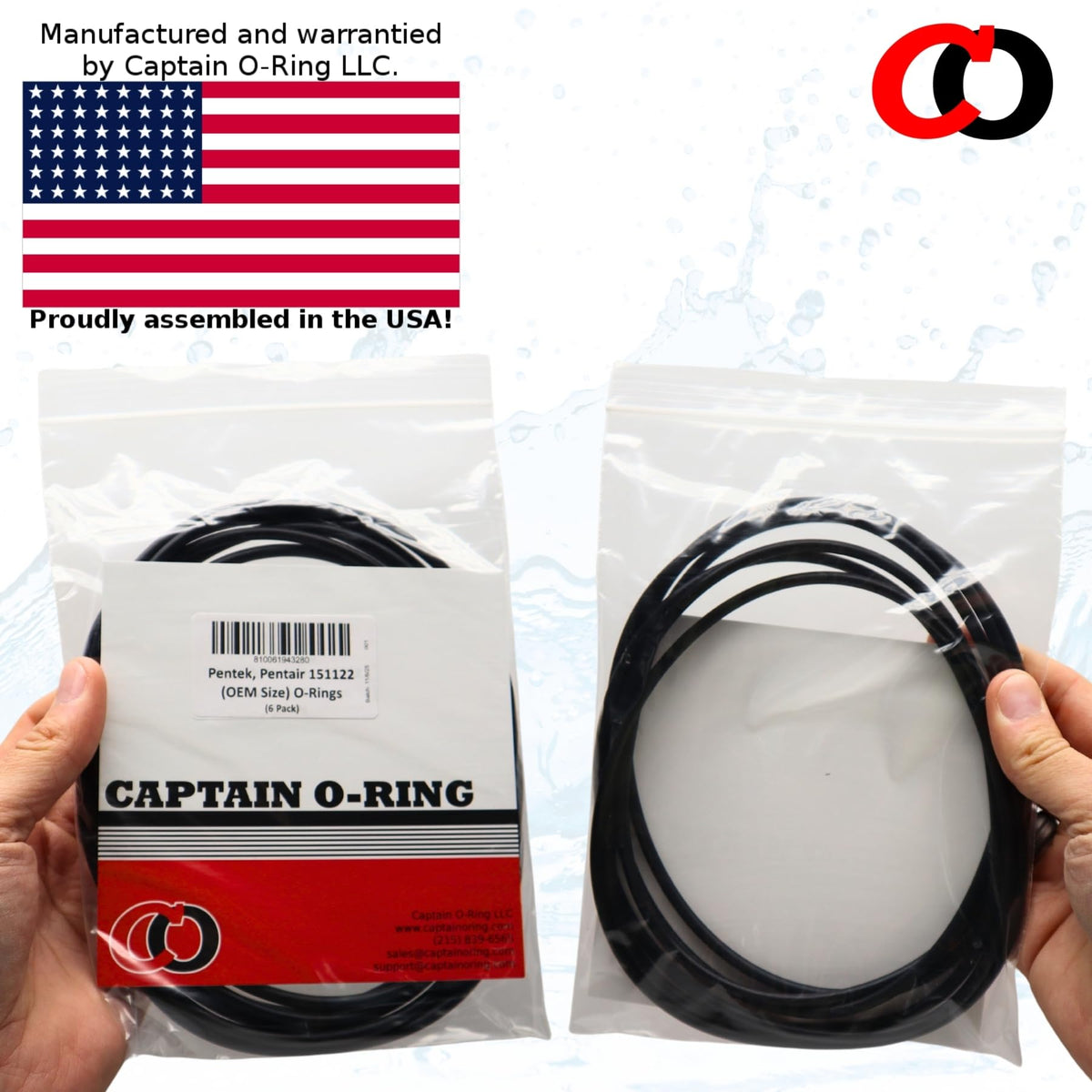 Captain O-Ring HomeMaster oring122 compatibility for easy replacements