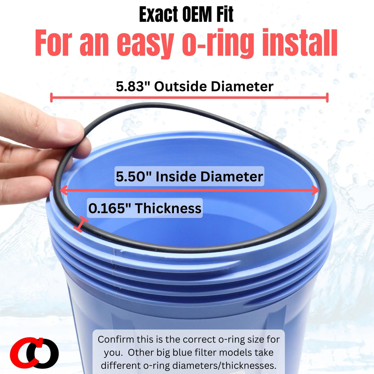Captain O-Ring six-pack offers ready replacements to prevent leaks during service