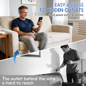 CaraveLOVE 180-degree rotation helps plug alignment in tight spaces.