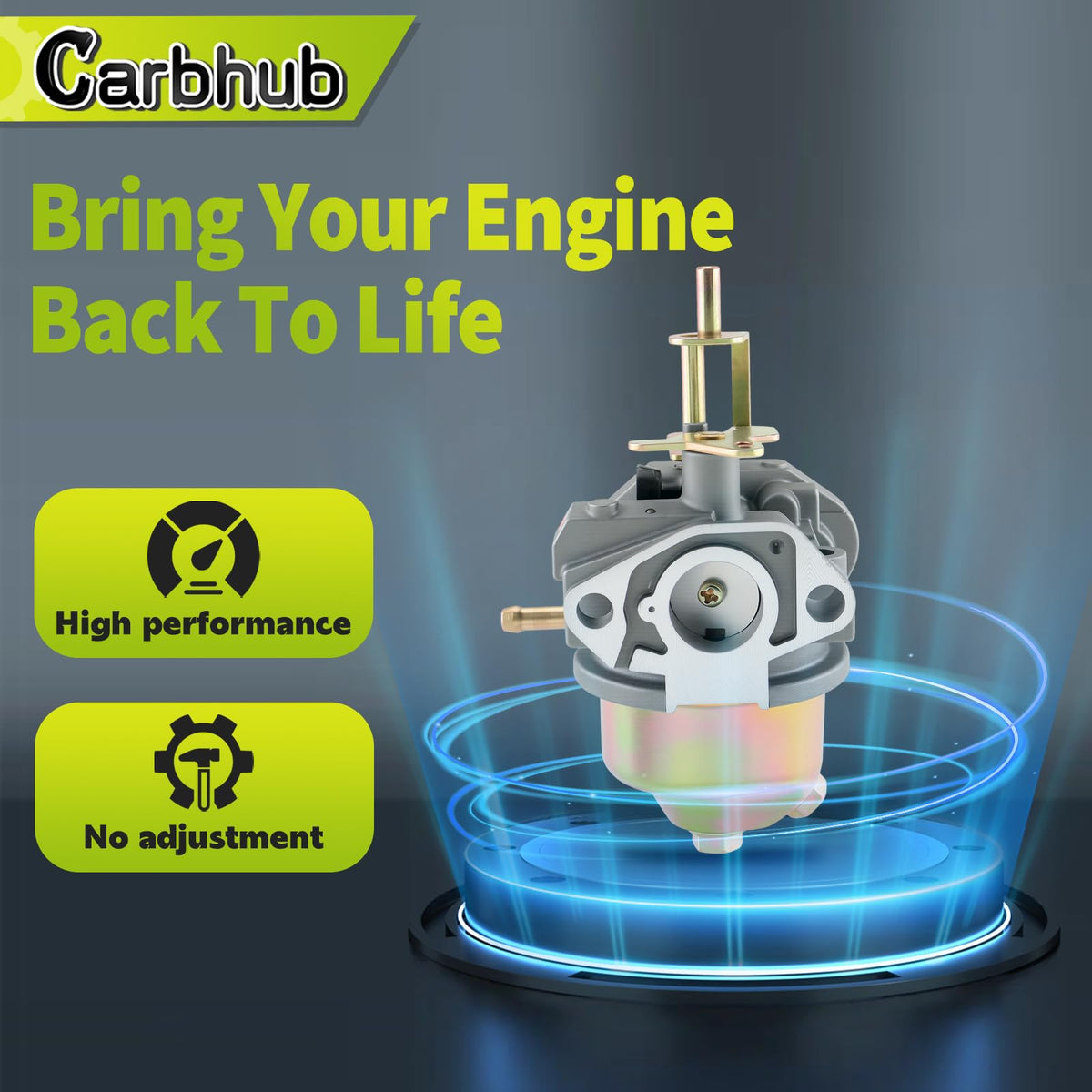 Carbhub EA175V carburetor suitable for power washer replacements.