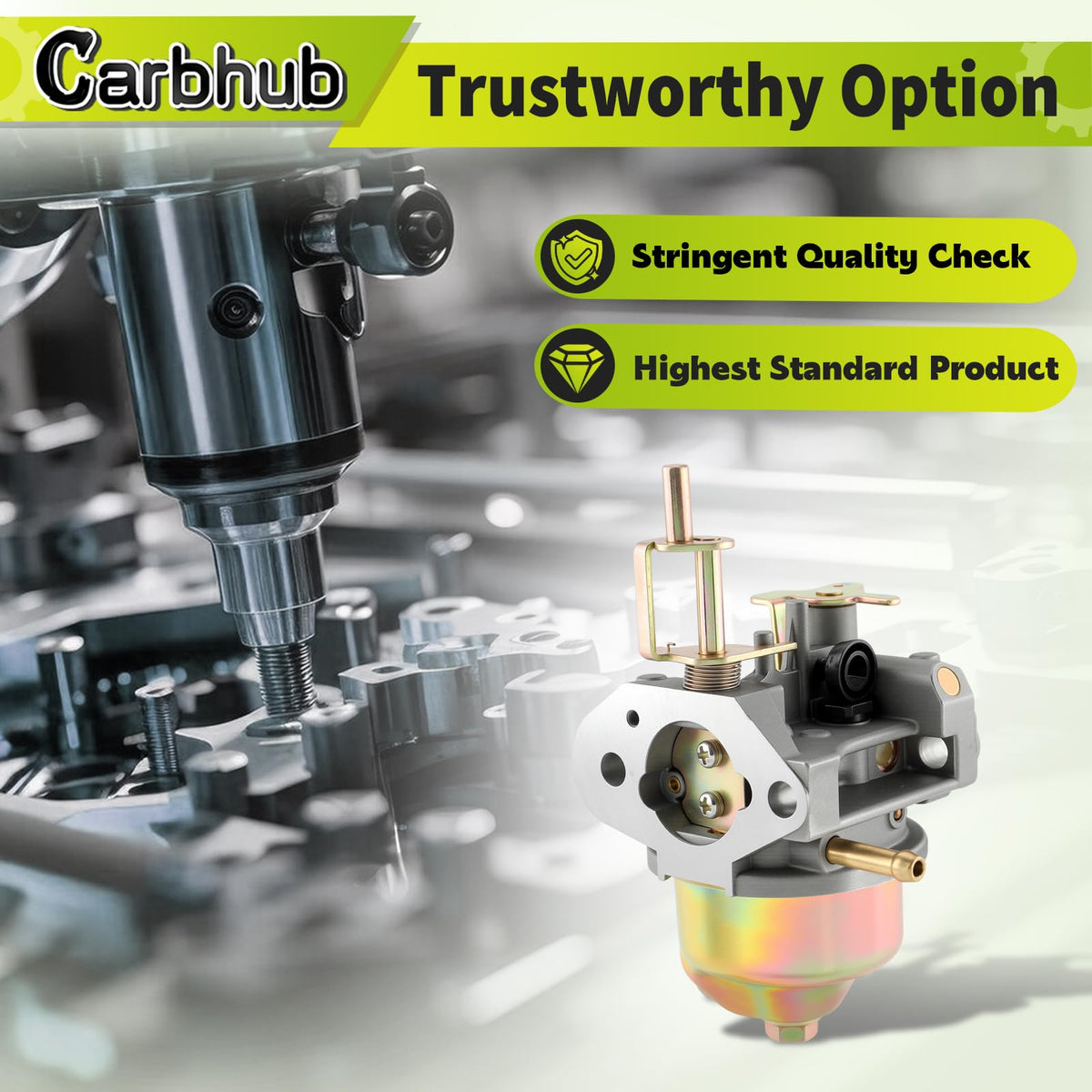 Carbhub Yamaha MA190 carburetor for efficient pressure washer operation.