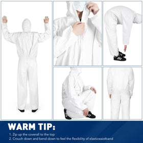 CAREGY coveralls designed for cleanroom and industrial use