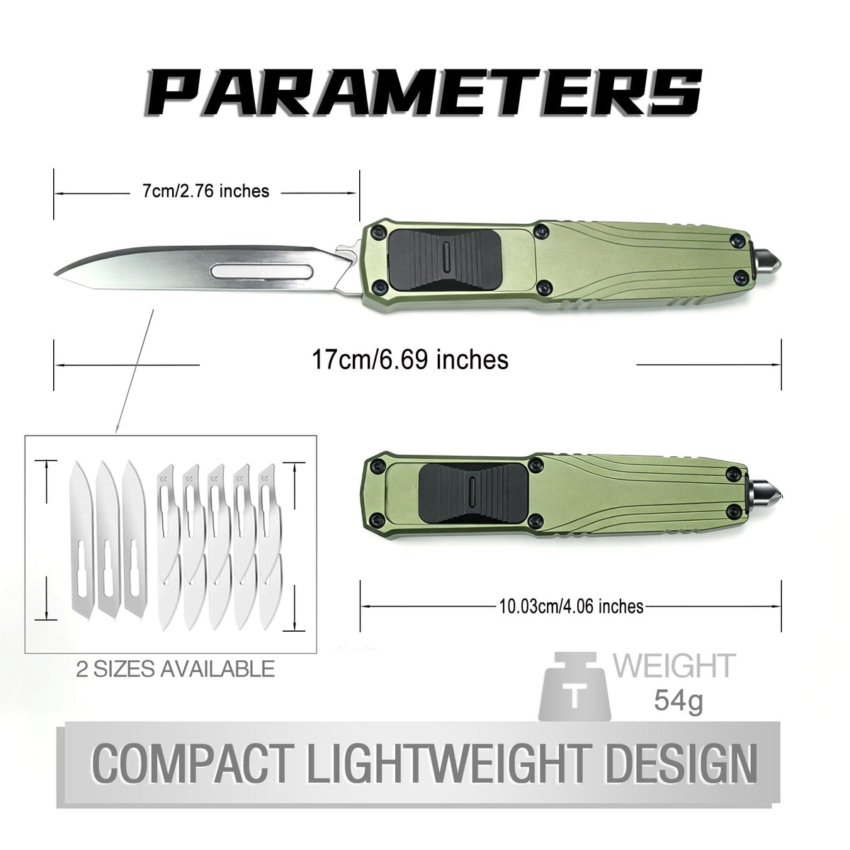 Caressolove 0.4 mm thick #60 blades stay sharp with minimal bending.