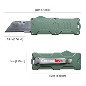 Caressolove compact ergonomic handle provides a comfortable, anti-slip grip.