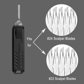 Caressolove precision scalpel knife for detailed, delicate work