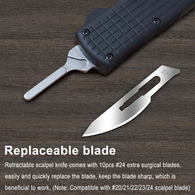 Caressolove replaceable blades with #24 pack ensuring sharp performance.