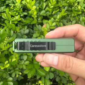 Caressolove safety box cutter retracts safely for cardboard tasks.