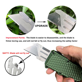 Caressolove SK5 blades 5-pack for long-lasting sharpness in multiple materials.