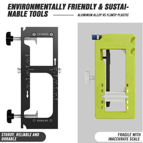 Carfever hinge jig complete kit for ready-to-use installation