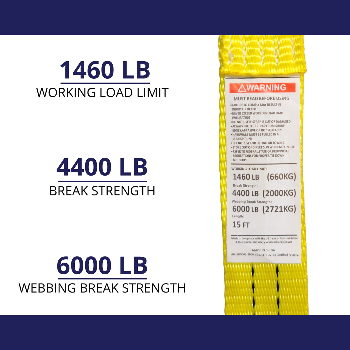 Cargo Control 10-pack provides ready-to-use tie downs for multiple loads