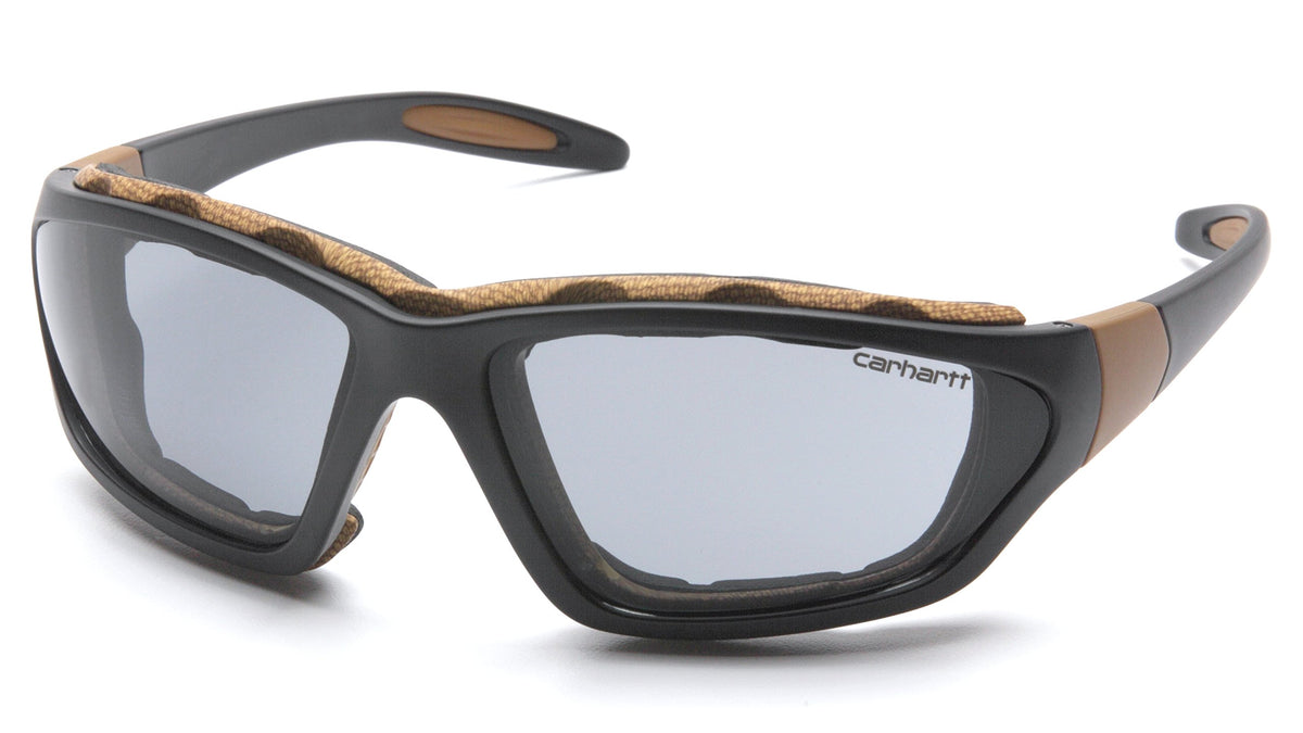 Carhartt Carthage anti-fog lens eyewear maintains clear vision in tough work environments