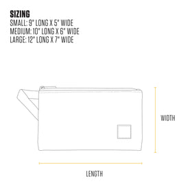 Carhartt see-through back panel highlighting quick item visibility