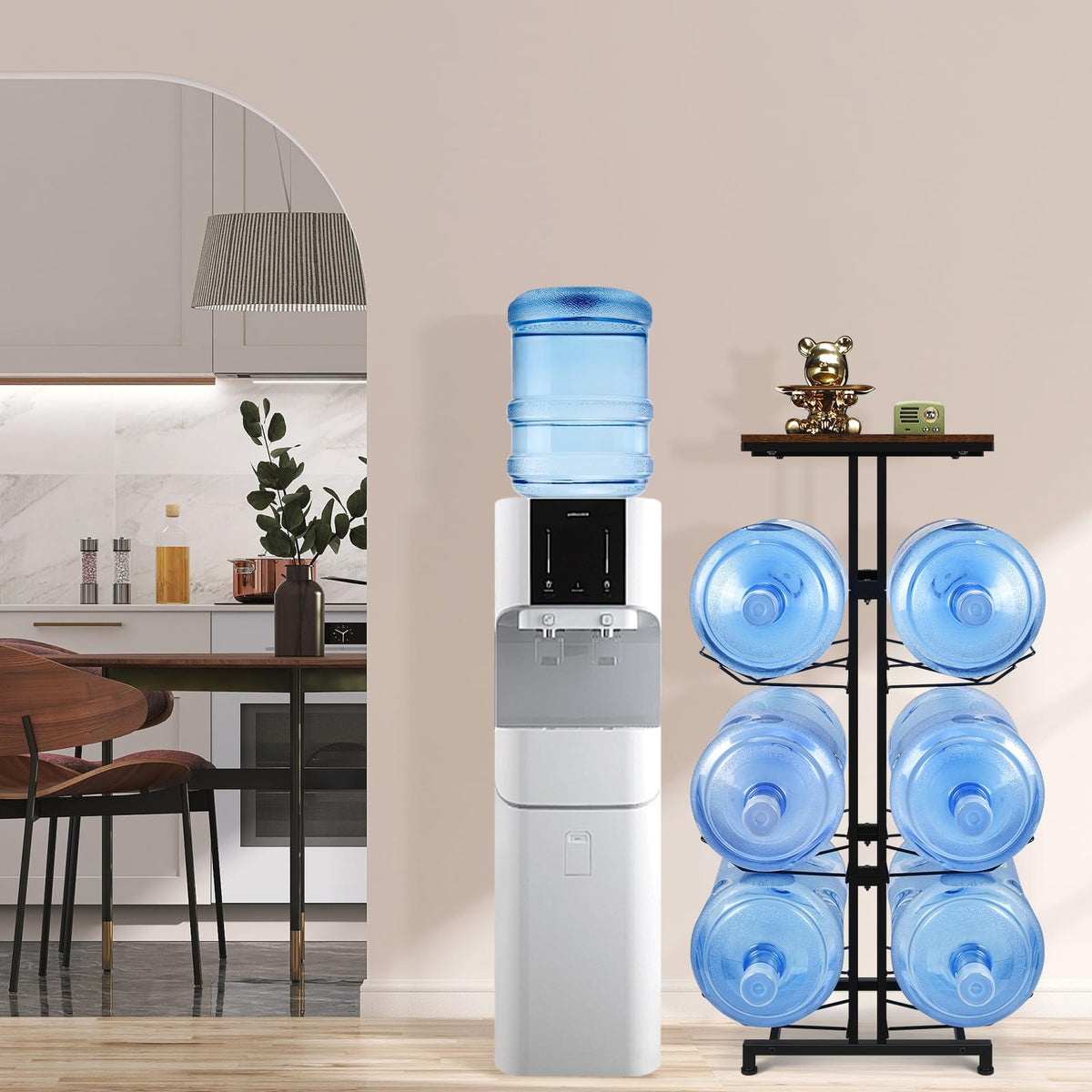 CAROD adjustable feet protect floors during daily use