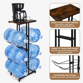 CAROD foldable bottle slots in action for easy access