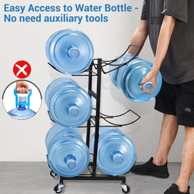 CAROD water jug rack suited for kitchens, offices, classrooms, and gyms.