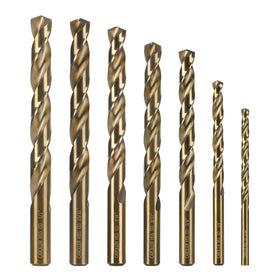 CaRoller cobalt drill bit set sizes chart helps choose the right bit easily.