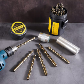 CaRoller drill bit set in use demonstrates versatile performance on various materials.