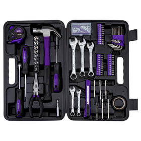 Cartman 148-piece tool set case demonstrates organized storage for home repairs and car maintenance.
