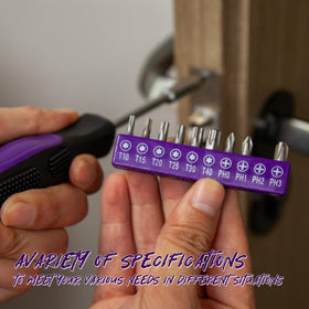 Cartman screwdrivers set for versatile fastening and adjustment tasks