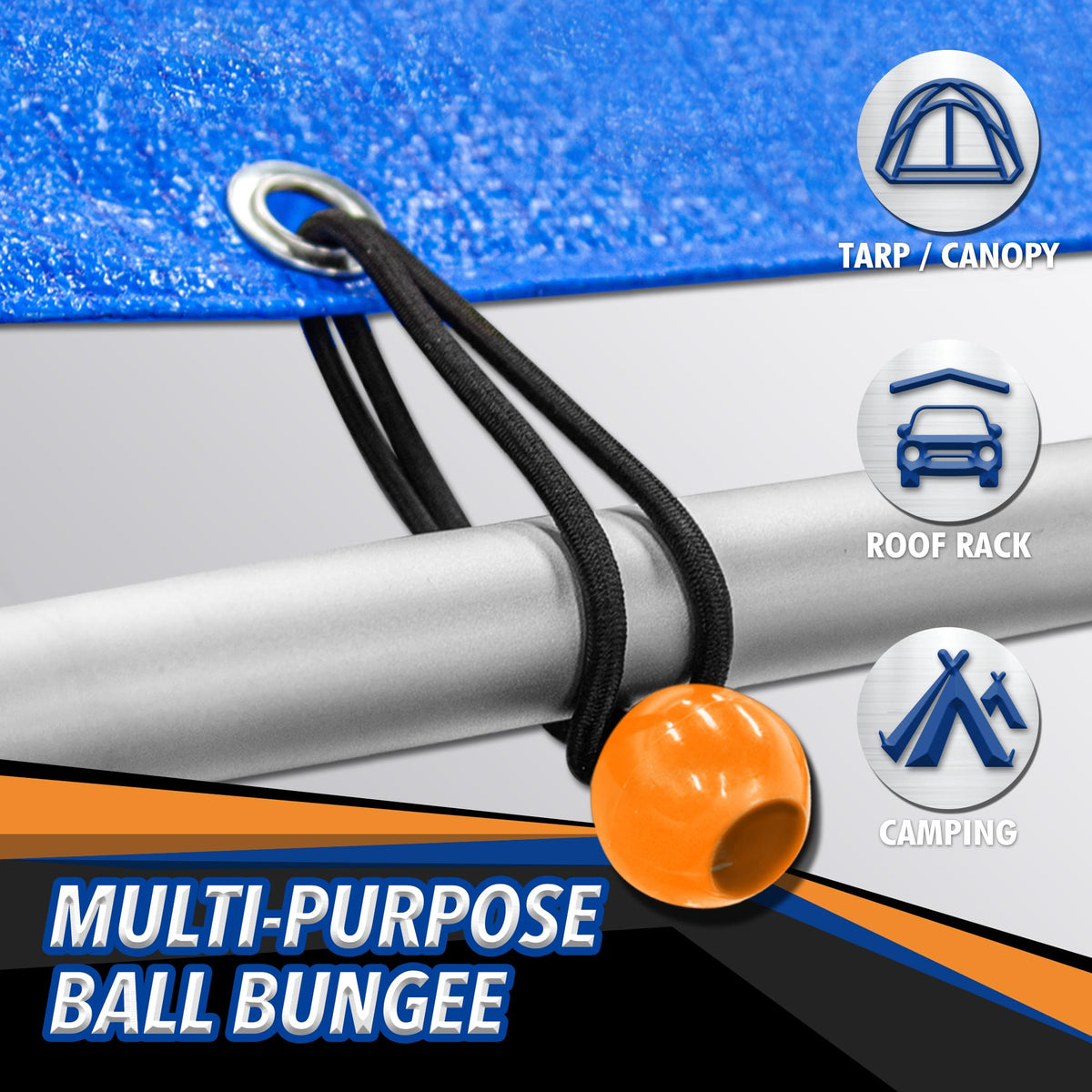Cartman 40 inch bungee cord offering long reach for bulky items