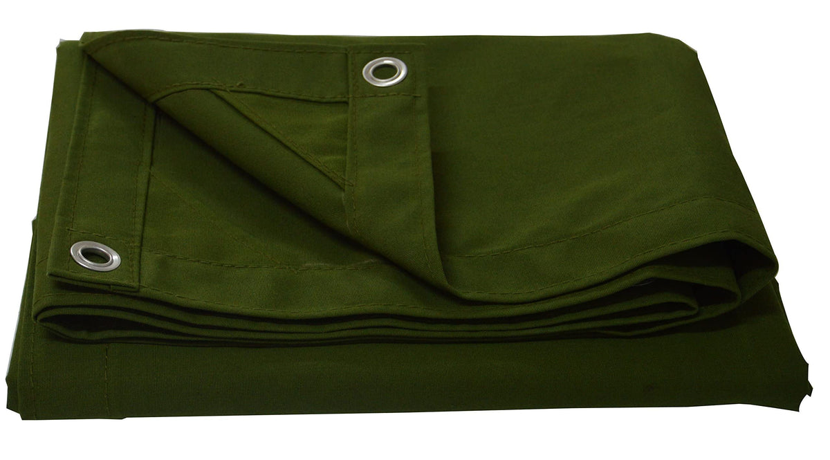 CARTMAN tarp serving as canvas tent shelter for outdoor trips.