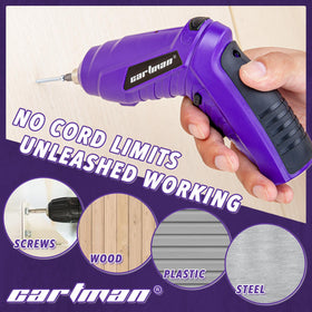 Cartman comprehensive toolkit supports a wide range of home projects.