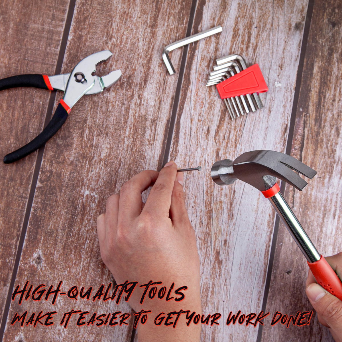 Cartman hammer and pliers ready for common home fixes