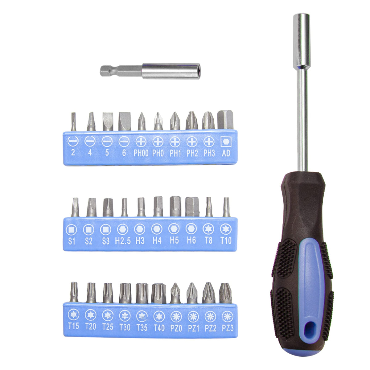 CARTMAN Home Tool Set Kit storage case keeps tools organized.
