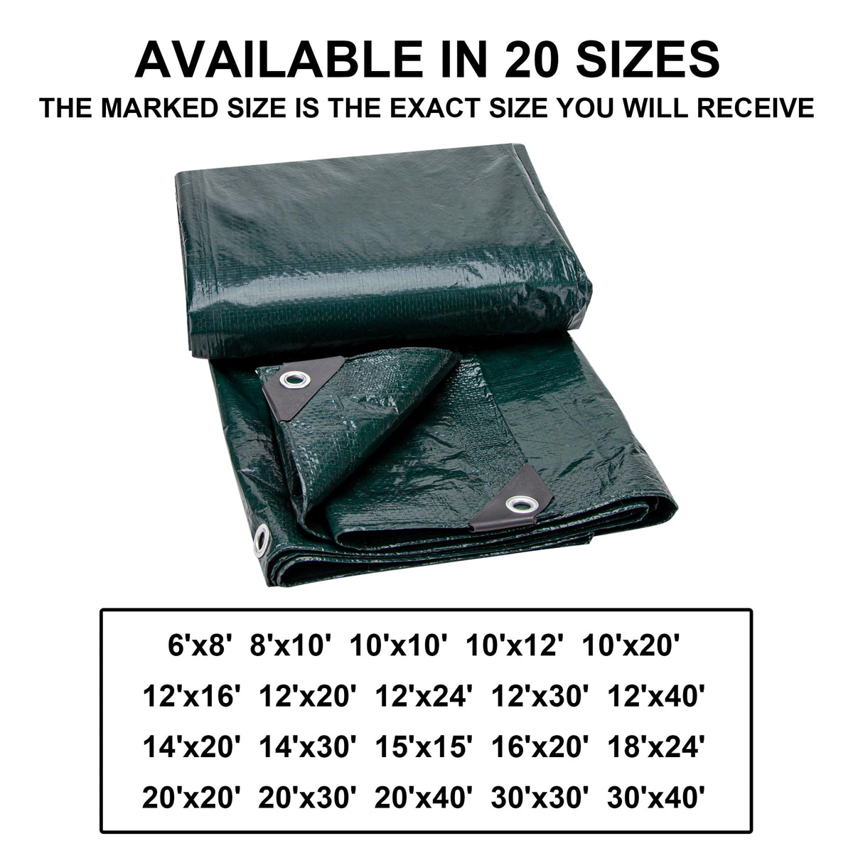 CARTMAN multipurpose tarp suitable for emergency shelter and site protection