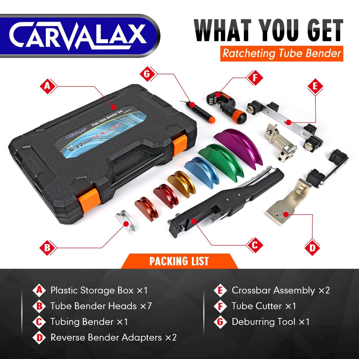 CARVALAX pipe cutter tool enables clean cuts on various pipe materials
