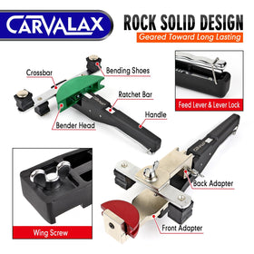 CARVALAX reverse bending adapters support forward and reverse bending