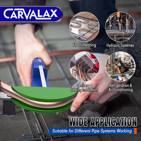 CARVALAX rugged storage case keeps all components organized and portable.