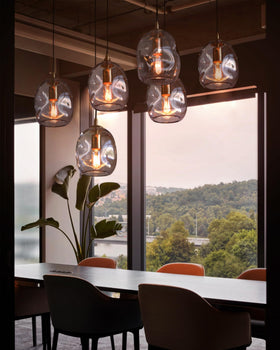 CASAMOTION secure packaging for safe delivery of glass pendant light.