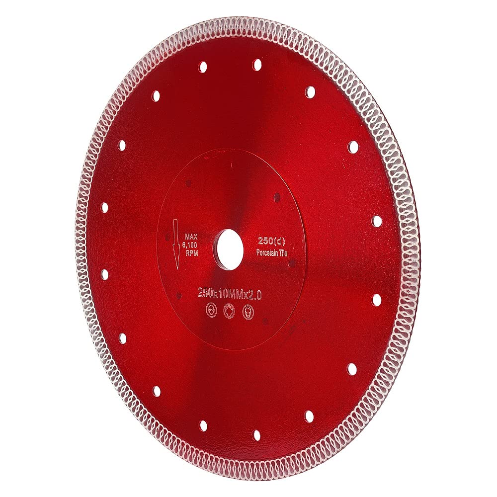 Casaverde blade with thicker center reduces vibrations